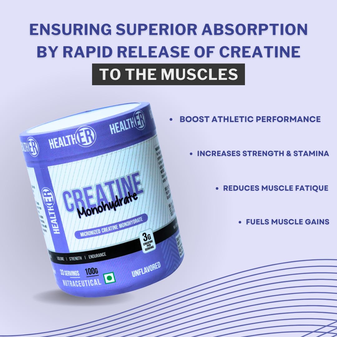 Pure Micronised Creatine Monohydrate Powder