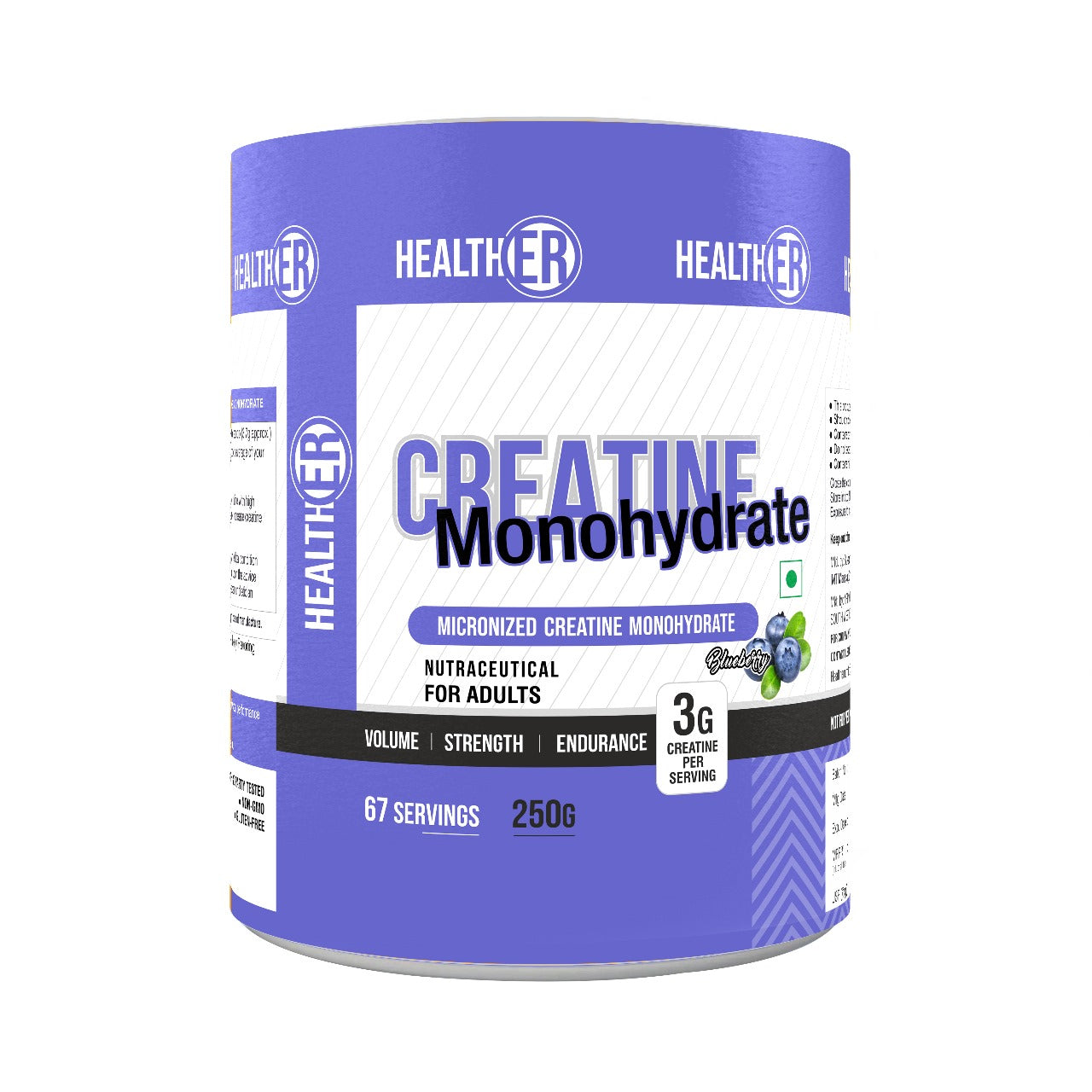 Pure Micronised Creatine Monohydrate Powder - 250gm