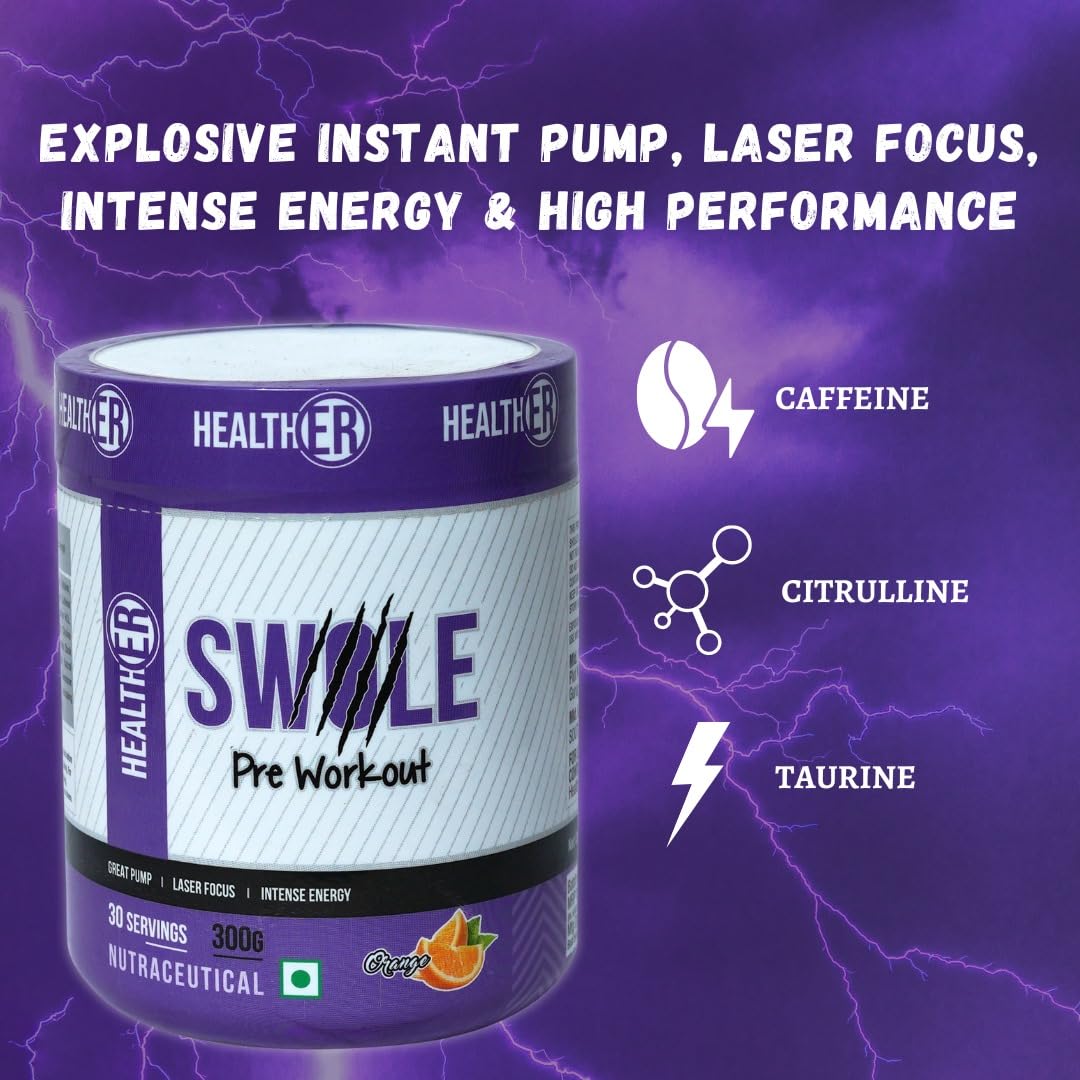 Swole Pre Workout with Creatine for Advanced Athletes