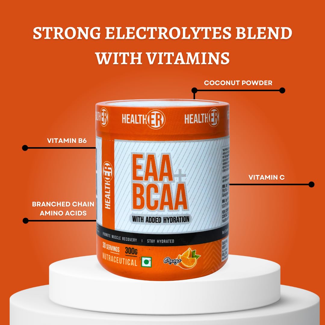 EAA BCAA Supplement with Electrolytes