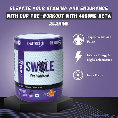 Swole Pre Workout with Creatine for Advanced Athletes