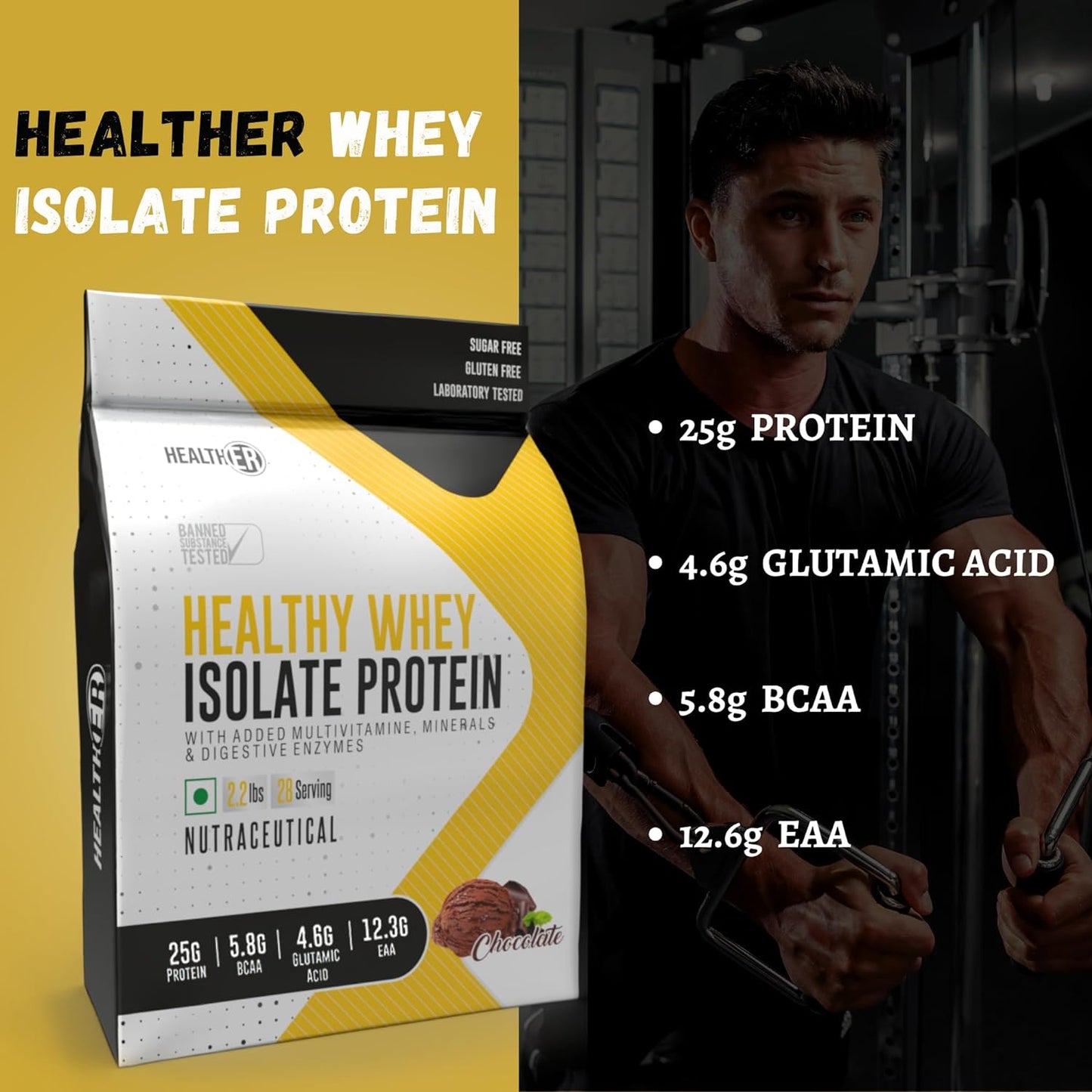 Whey Isolate Protein with added Multivitamin & Minerals