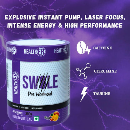 Swole Pre Workout with Creatine for Advanced Athletes