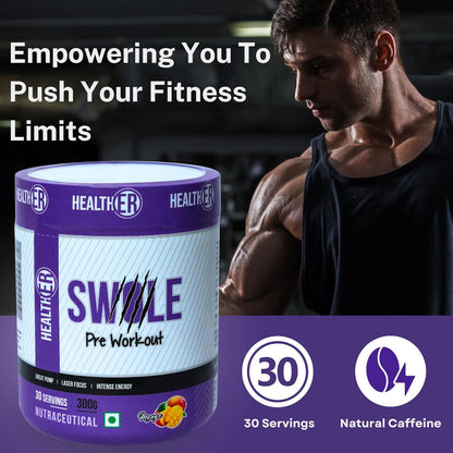 Swole Pre Workout with Creatine for Advanced Athletes