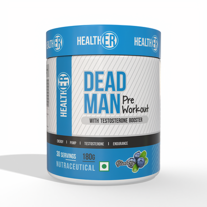 Dead Man Pre Workout with Testosterone Booster for Men & Women